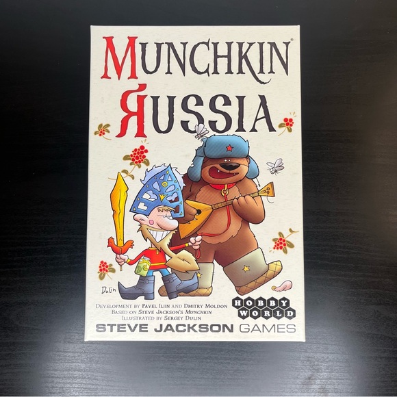 Munchkin Russia by Steve Jackson Games Out of Print Complete Rare English